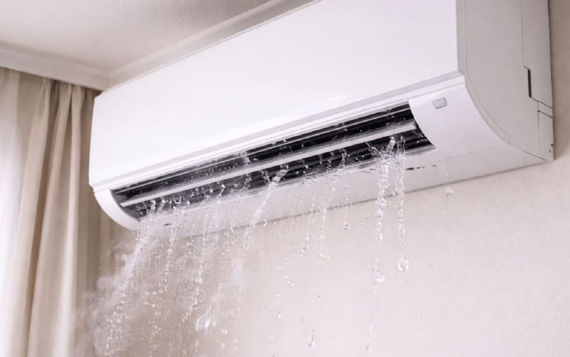 冷氣吹風口噴水原因解析：排水異常與結露問題說明